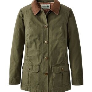 L.L. Bean Women's Adirondack Barn Coat, Flannel-Lined 1X